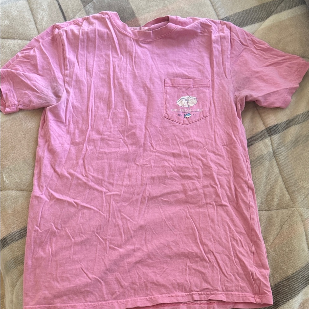 Southern Tide Pink Graphic Tee